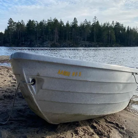 Дом отдыха I Aremark Til Leie Fossby